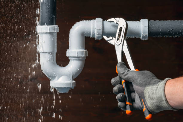 Professional Drain Cleaning technician working in Corinth, NY